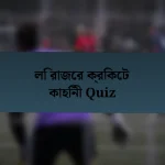 লি রাজের ক্রিকেট কাহিনী Quiz